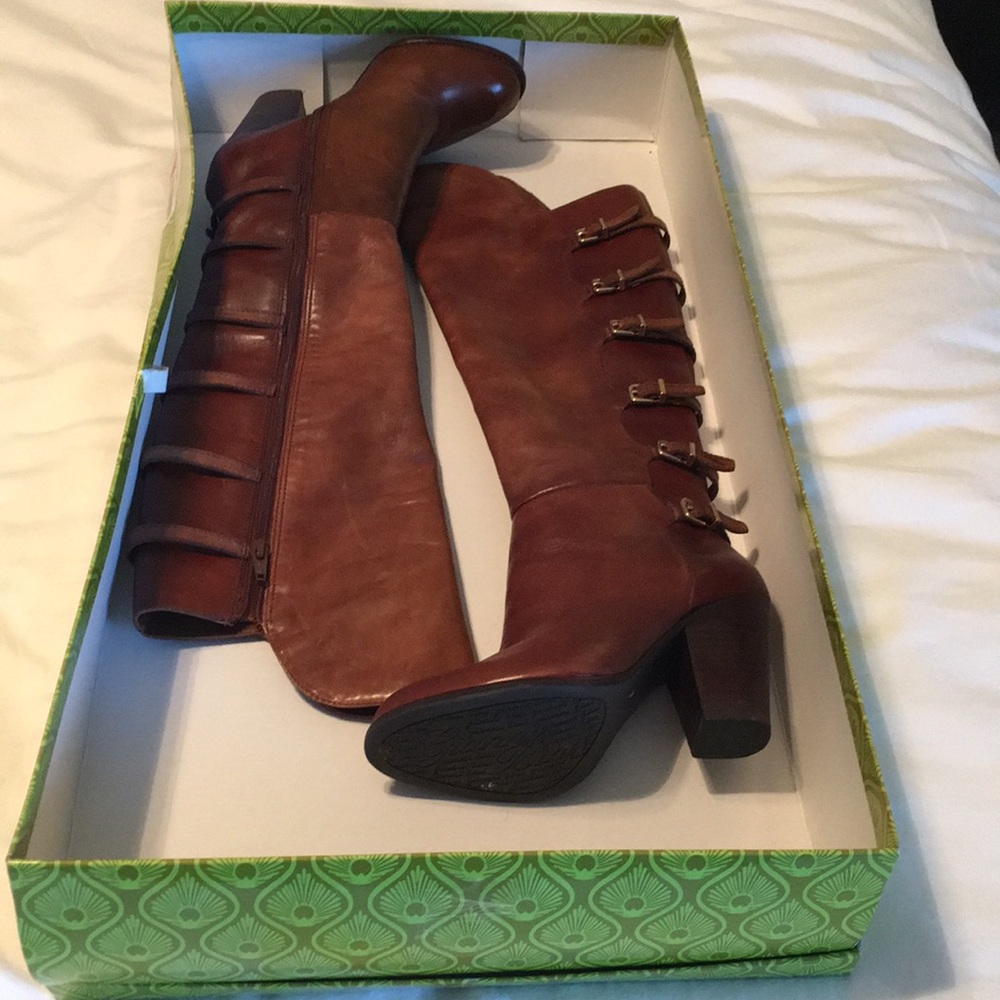 Brown Heel Boots